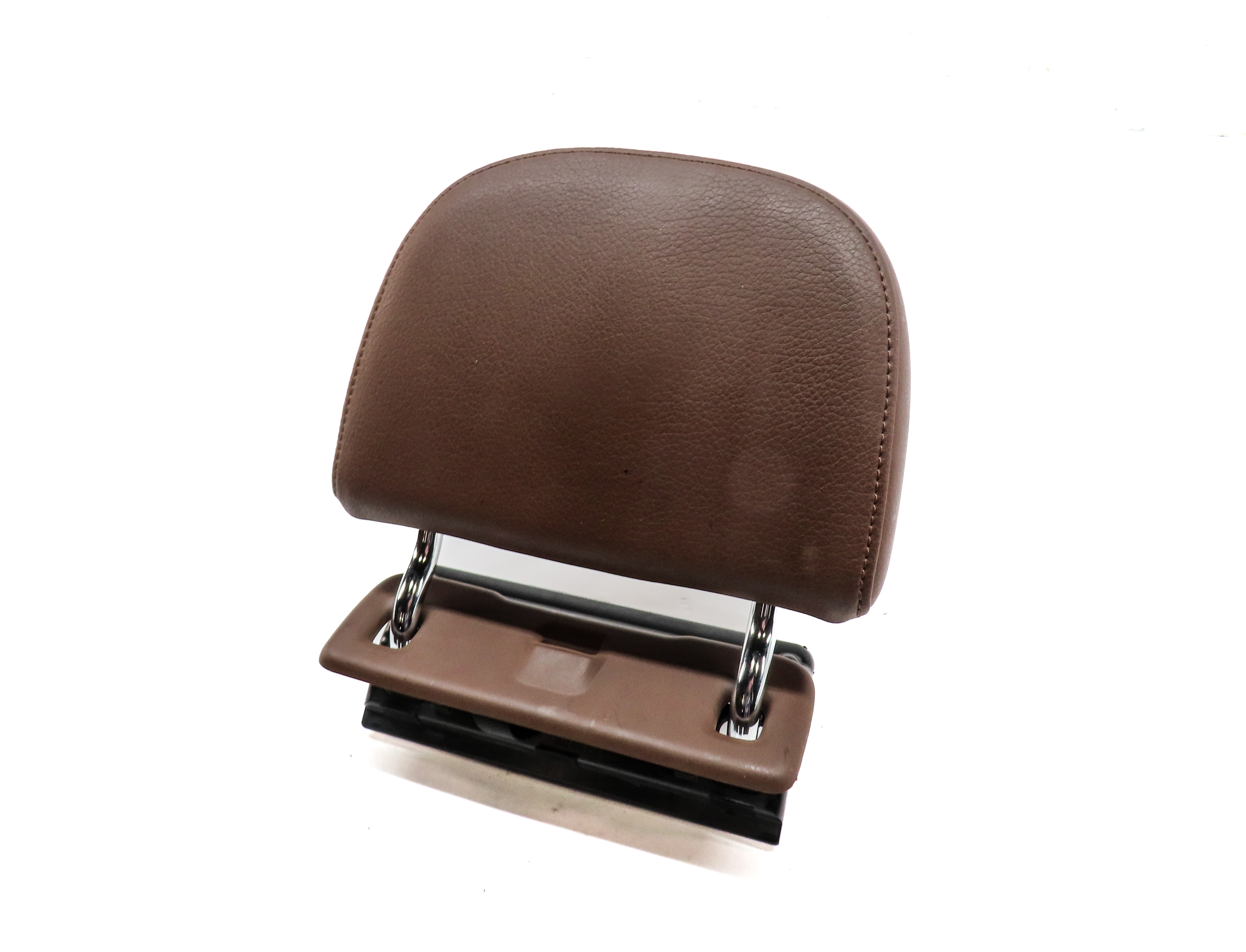 17-19 AUDI Q7 4M REAR 3RD ROW LEFT or RIGHT SEAT HEADREST HEAD REST (BROWN) — exact item pictured
